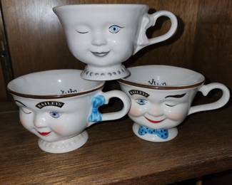 Baileys face cups