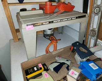 Router and work bench