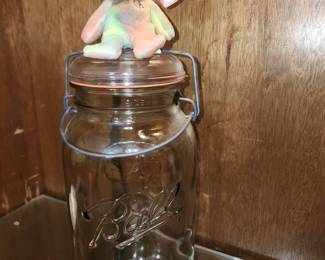 Very big ball jar with lid