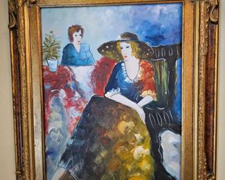 Original Oil Painting by T. Fournier