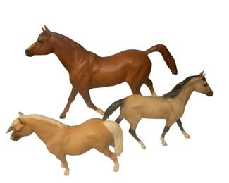 Plastic horses