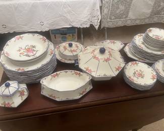 Vintage Limoges Lanternier Bird of Paradise china