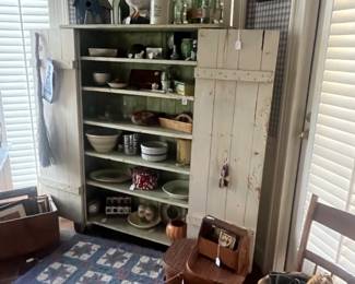 Primitive jelly cupboard