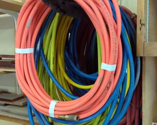 Pneumatic Hoses, Various Brands And Links, Qty 6