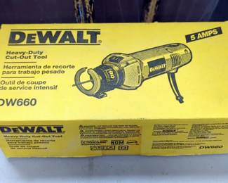 DeWalt Heavy Duty Cut Out Tool, Model DW660, New In Box