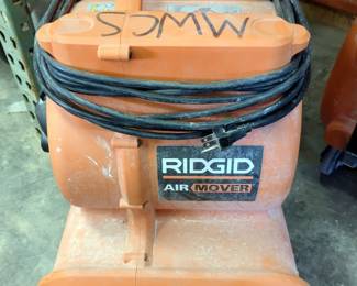 Ridgid Portable Air Mover On Wheels, Model # AM25601, Powers On
