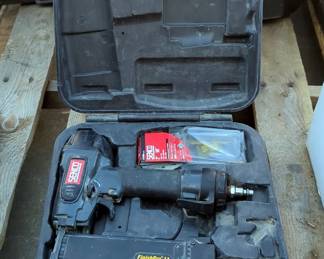 Senco Finish Pro 11, 23Ga. Pneumatic Micro Pinner, In Hard Sided Carry Case, And Senco Pneumatic FinishPro 35, 15Ga Fastener
