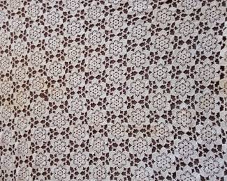 Crochet tablecloth