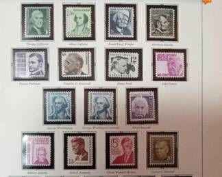 Stamp collection
