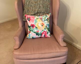 2 of 2 matching chairs in living room 