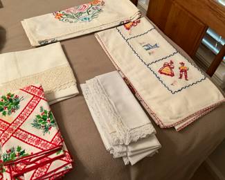 Vintage linens