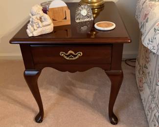 2 of 2 end tables in living room