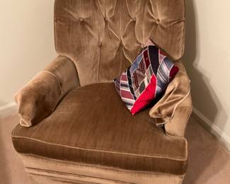 2 of 2 matching chairs in bedroom