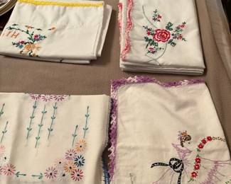 Vintage linens
