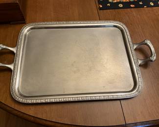 Tray - metal in kitchen