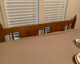 Headboard in bedroom