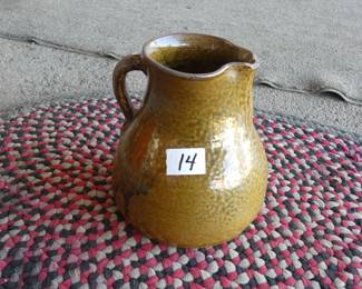 Sand Mtn Pottery one handle with spout