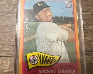 005/150 Mickey Mantle Topps 70th Anniversary Card! Highly Desirable!