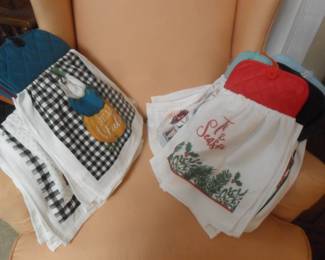 We have Kitchen Towels just  in time for the Holidays. They make great gifts