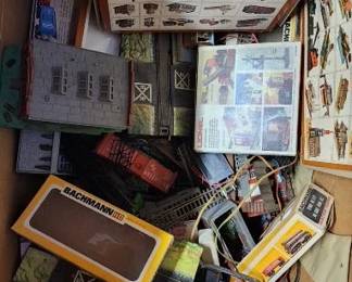 Old Train Pieces and Accessories