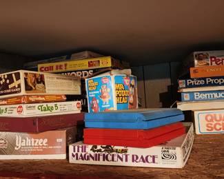 Vintage Game Boards