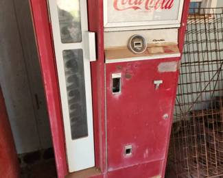 Vintage Coca-Cola Machine Red