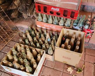 Vintage Coke Bottles 