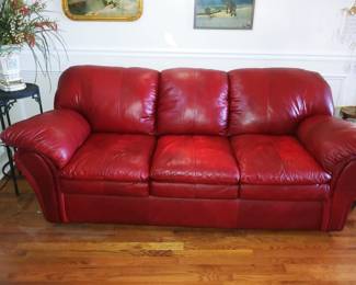 Leather Sofa