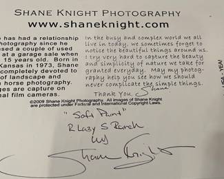 Art Shane Knight Photography "Soft Paint"