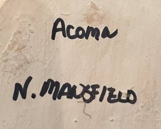 Acoma Pottery N. Mansfield