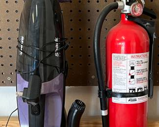 Shark Vac, Fire Extinquisher
