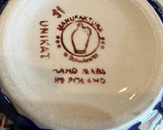 Handmade in Poland Pottery