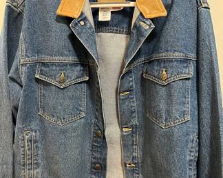 Schaefer Outfitter Denim w Leather Collar