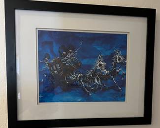 Art David Lozeau "Marrieta's Marauders" 22 x 18