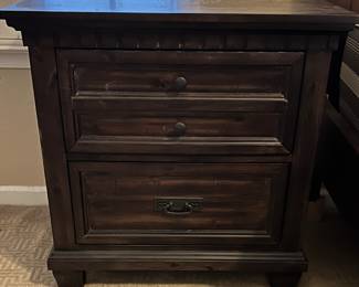 3-Drawer Nightstands pair