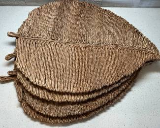 Set/4 Wicker Placemats