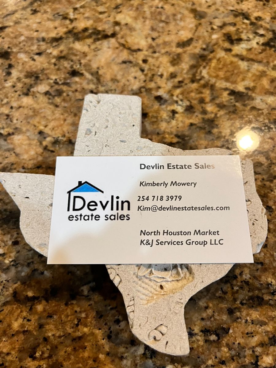 Devlin Estate Sale in Houston, Texas starts on 11/11/2023