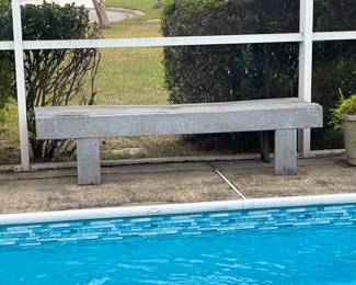 $60 Outdoor bench 73x25x17