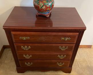 $85 Wood side chest 30x18x31