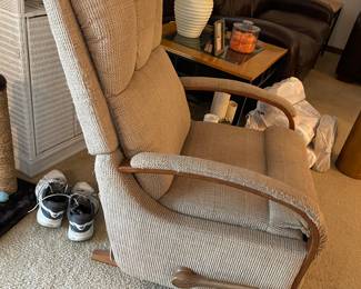$60 Recliner rocker "as is" some cat damage