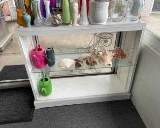 $50 Small white shelf 36x12x31
