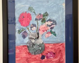 $40 Papermache art 28x34