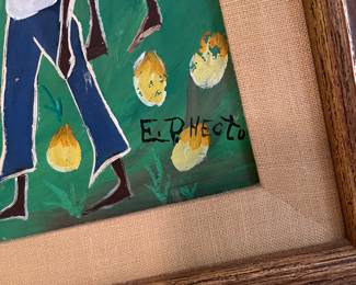 $350 ERIC PAUL (E.P.) HECTOR (HAITIAN, 1958)