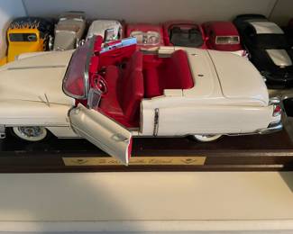 $80 Danbury Mint Cadillac White Eldorado 1953