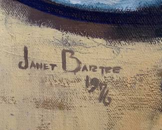 $150 Woman with peaches-Janet Bartee 25x35
