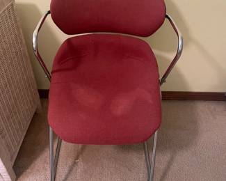 $40 Retro metal frame chair
