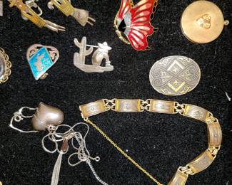 Vintage and sterling jewelry