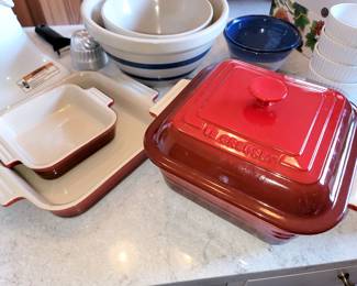 Le Creuset Stoneware Casserole dishes