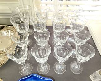 Crystal stemware