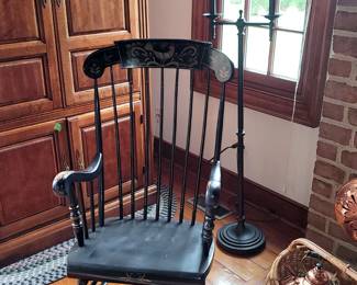 Nichols & Stone Hitchcock rocker